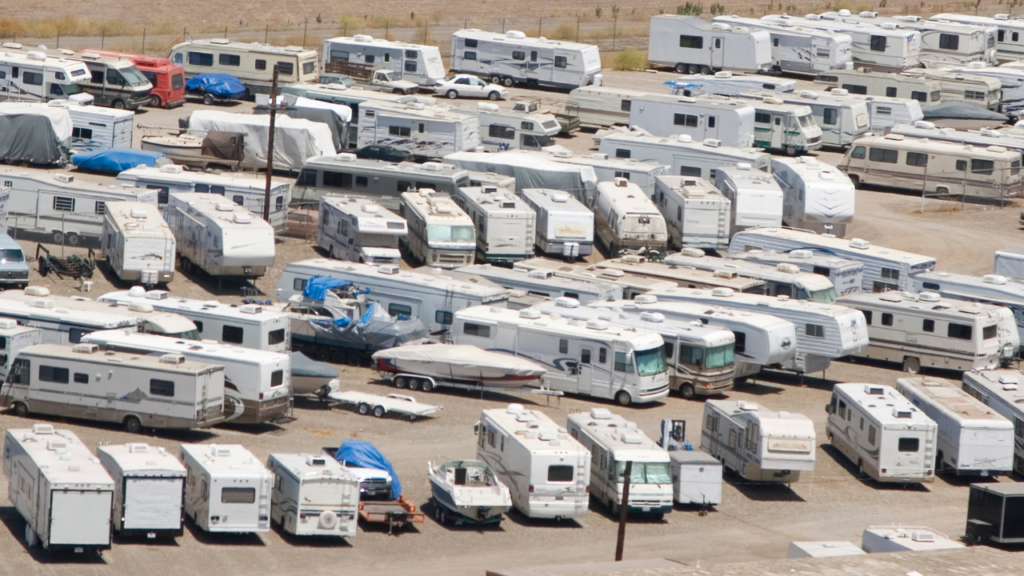 Mason City RV and Boat Storage Facility in Mason City, Iowa