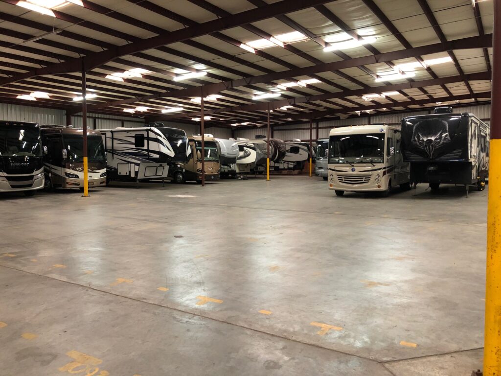 indoor rv storage in mason city