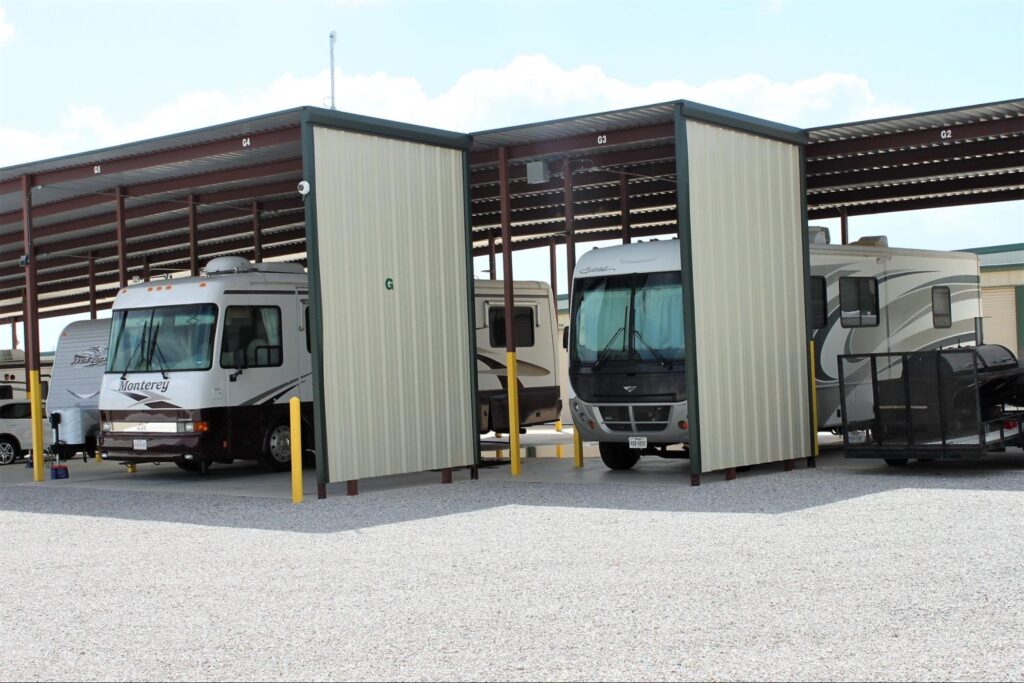 rv storage long term vehicle parking covered