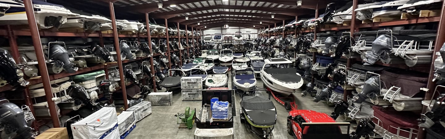 indoor boat storage