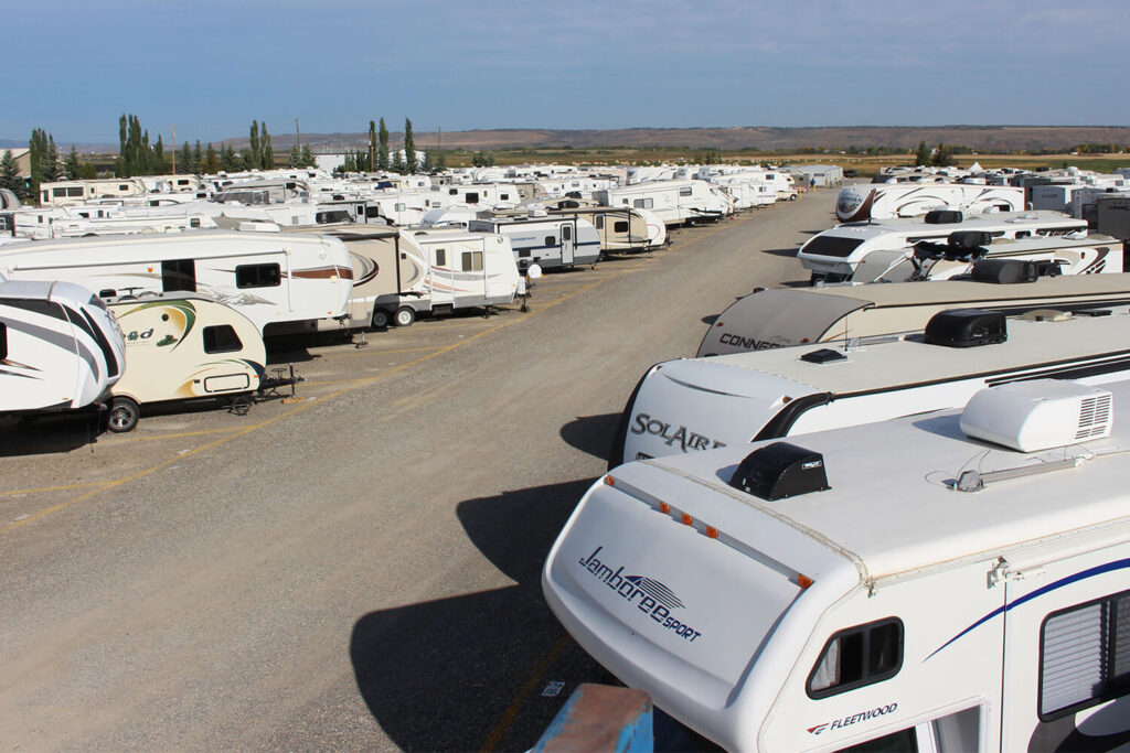 Outdoor RV Storage