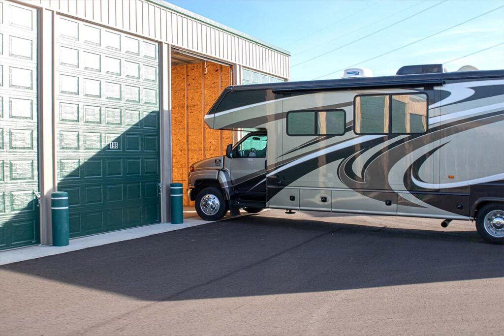 Covered RV Storage