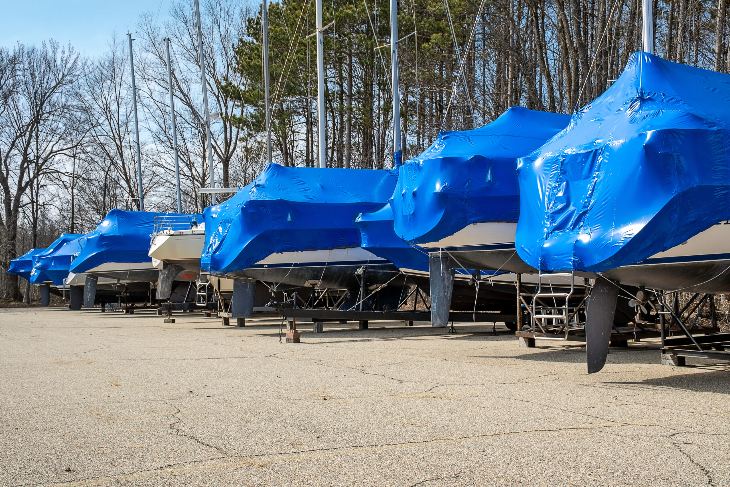 Outdoor Boat Storage