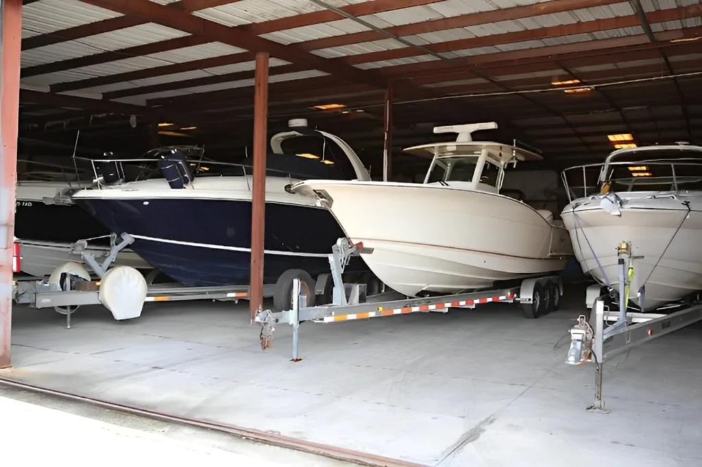 Covered Boat Storage