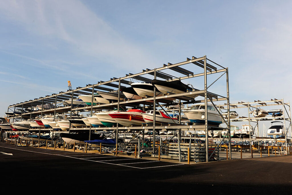 Outdoor Boat Storage