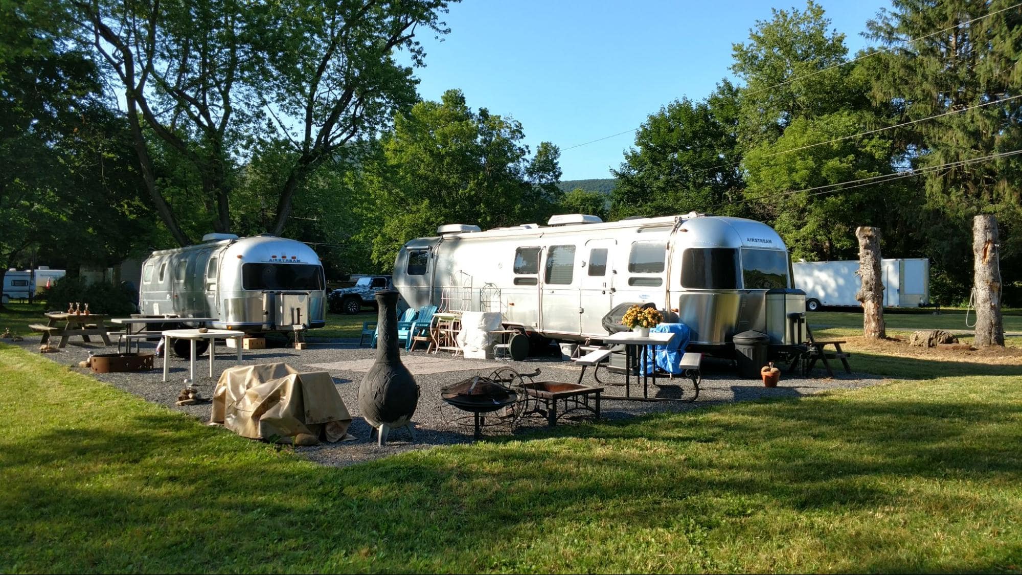 Outdoor RV Storage