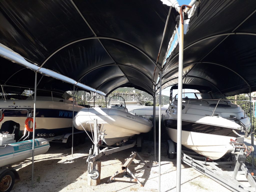 Covered Boat Storage