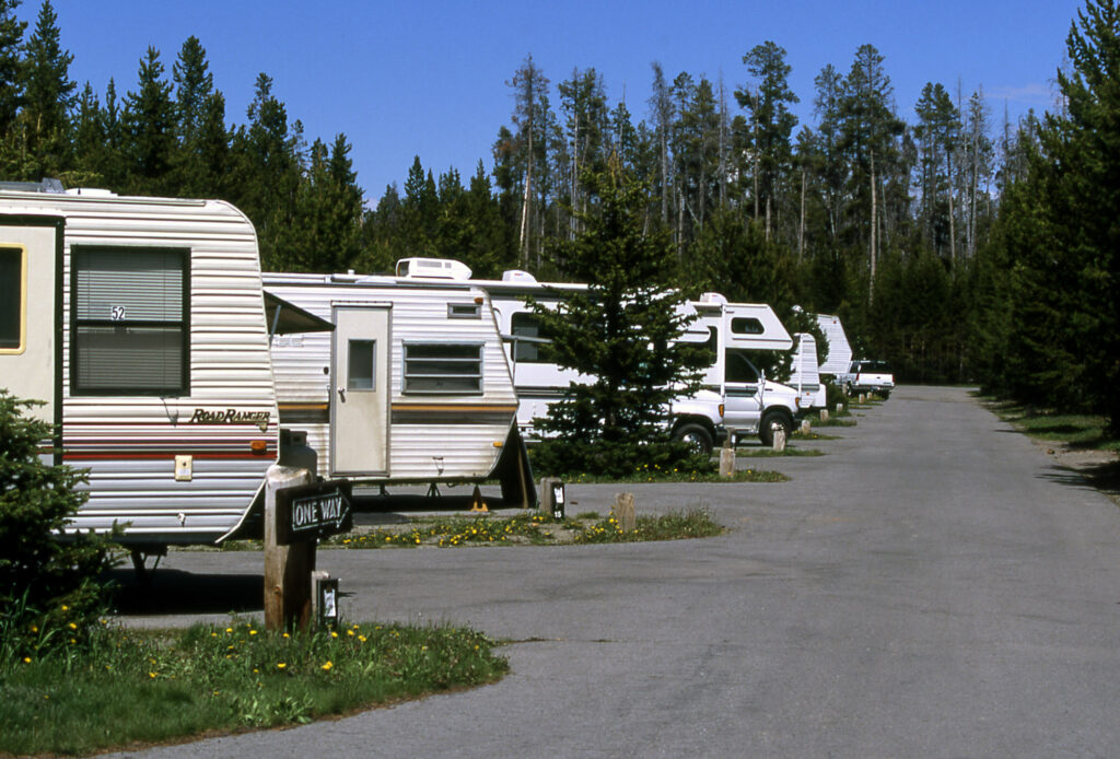 Outdoor RV Storage