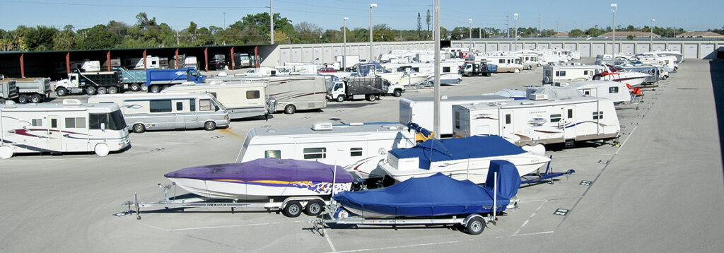 Outdoor Boat Storage