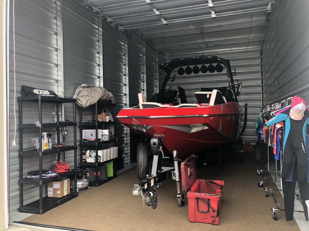 Covered Boat Storage